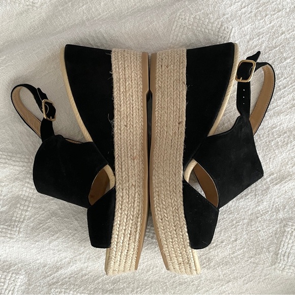 RETAIL $335 Cordani Made in Italy Espadrille Wedge Sandals, Size 41 - Picture 5 of 16